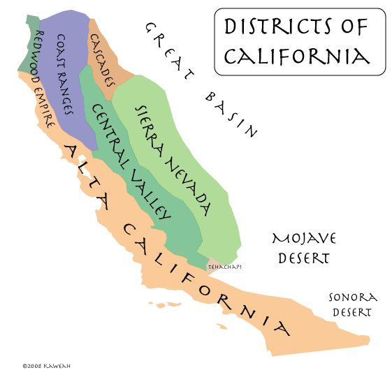 California Districts