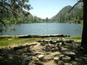 Campsite at Little Kern Lake