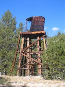 water tower at Tunnel Junction
